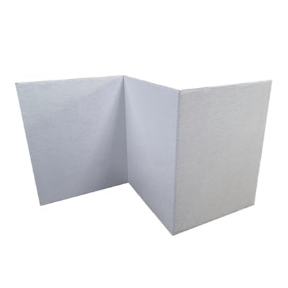 Tri-Fold Project Board 14 x 33 - color: White, size: 14" x 33", 1 Pack