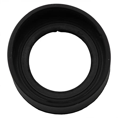 LQ Industrial Soft Rubber Eyepiece Cup - 1 Pair Cover Guard for 32-36mm Stereo Microscope (Flat Angle)