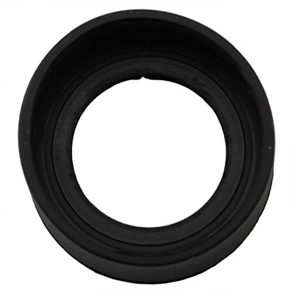 LQ Industrial Soft Rubber Eyepiece Cup - 1 Pair Cover Guard for 32-36mm Stereo Microscope (Flat Angle)