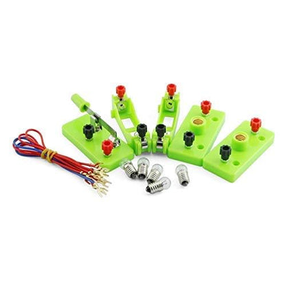 E-outstanding Circuit Learning kit Simple Circuit Physics Electrical Experiment Box, Physics Teaching Instrument - size: Compact