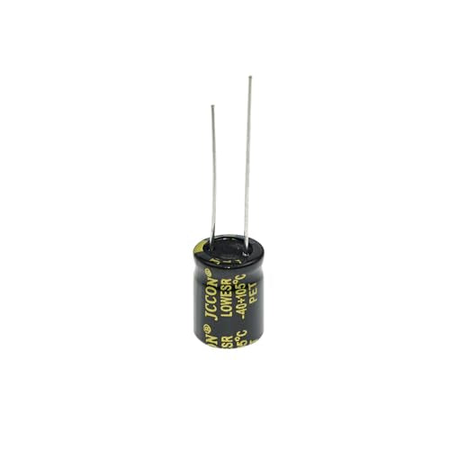 5 Pieces 450V 6.8UF 10x13mm Lead Wire Aluminum Electrolytic Capacitor High Frequency Low Equivalent Series Resistance 450 Volt 6.8 UF - size: 450V6.8UF
