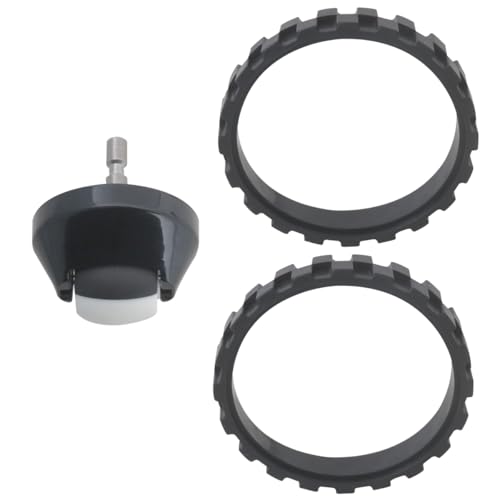New 2-Piece Front Caster Ball Tire Set for i-Robot Roomba 500 and for 700 and for 900 Series