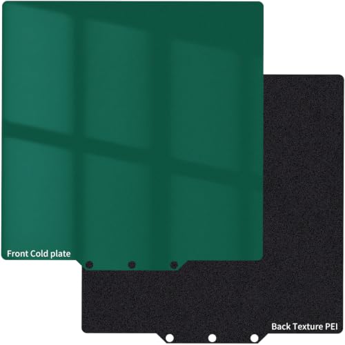 Adventurer 5M/AD5X Cool Plate and Black Textured PEI Sheet 235x235mm - size: 235x235mm