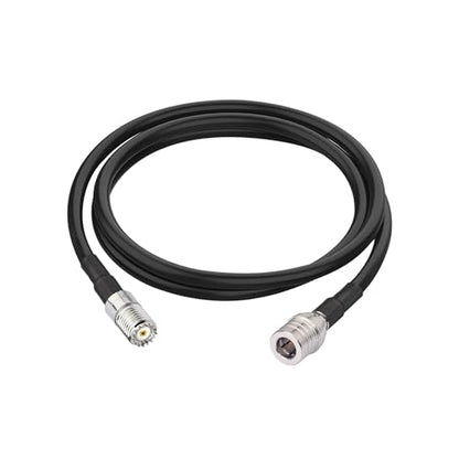 MINI-UHF Adapter MINI-UHF Female to QMA Male RG58 Cable 3.3 feet - color: QMA Male to MINI-UHF Female Cable