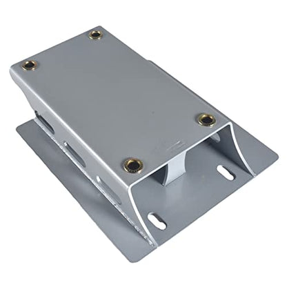 Torque Converter Motor Riser Plate Mount - size: Silver Motor Riser Plate