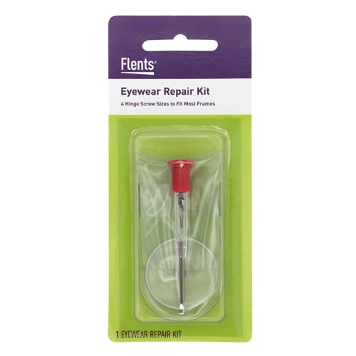 Flents Eyeglass Repair Tool Kit, Fix Broken Reading Glasses, & Sunglasses - size: Pack of 1