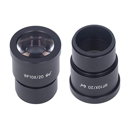 Microscope Lens Laboratory Wf10X Eyepiece 20 Wf10X 20 Wide Angle High Eye 30Mm Body Eyecup Lenses