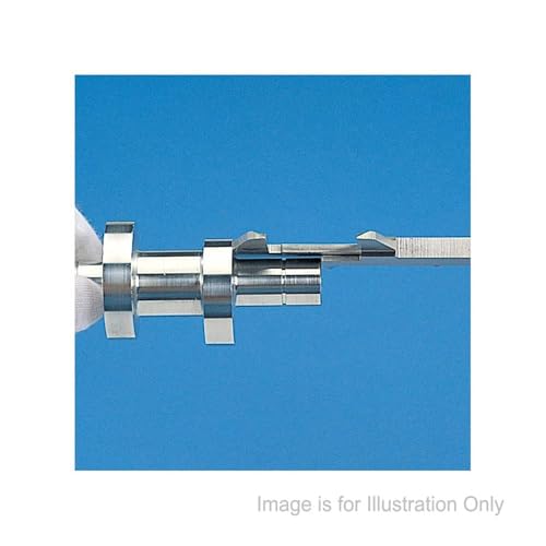 Mitutoyo 531-128 Vernier Calipers, Stainless Steel, for Inside, Outside, Depth and Step Measurements, Inch/Metric, 0"/0mm-6"/150mm Range, +/-0.0011"/0.03mm Accuracy, 0.001"/0.02mm Resolution, 40mm Jaw Depth