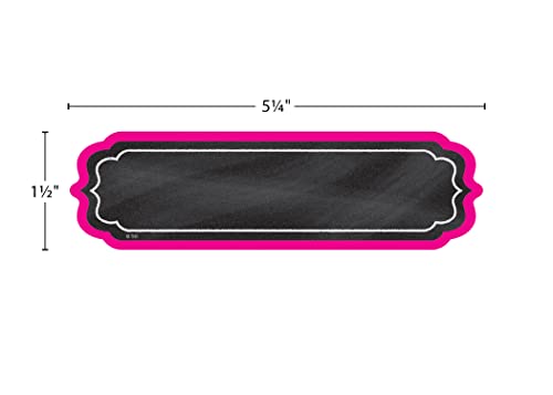 Teacher Created Resources Chalkboard Brights Labels (TCR20871)