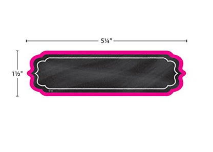 Teacher Created Resources Chalkboard Brights Labels (TCR20871)