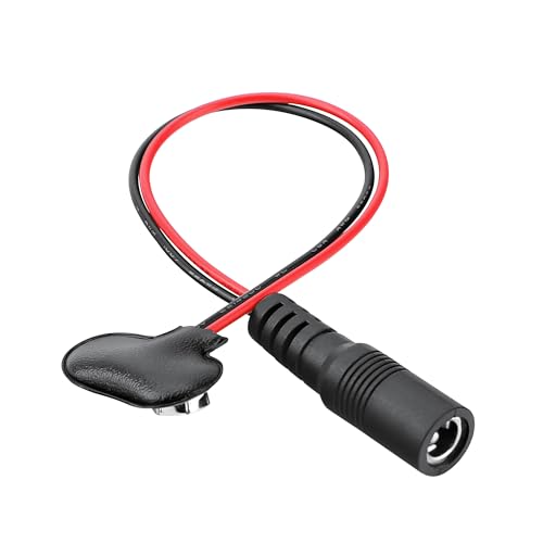 9V Battery Eliminator Kit Replace Your 9-Volt Batteries AC DC Adapter Converter