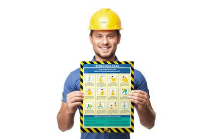 Workplace Safety - Non-Lamintated Poster, 12 x 16" (Stretch) - color: Stretch