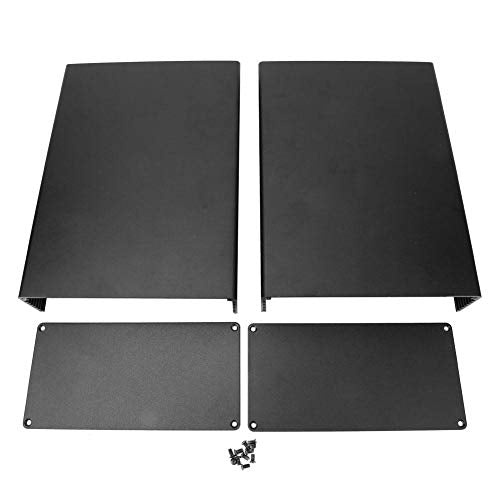 Acogedor Aluminum Cooling Case Enclosure, 80x160x220mm Split for PCB GPRS