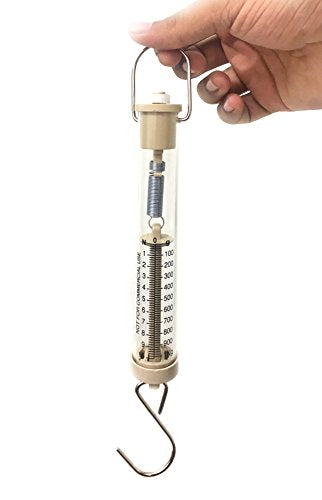 Sciencent Set of 6 Spring Balance Hanging Spring Scale Set