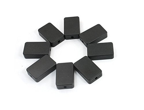 55 x 35 x 15mm Black Waterproof Junction Box Electrical Small Project Case Engineering Wire Switch Plastic, 24Pcs - size: 55 x 35 x 15mm(24PCS)