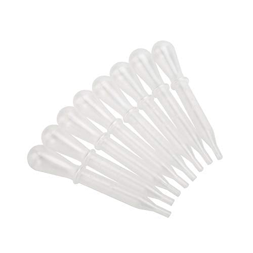 100Pcs 1.5ML Pipette Eyedroppers for Liquid Transfer