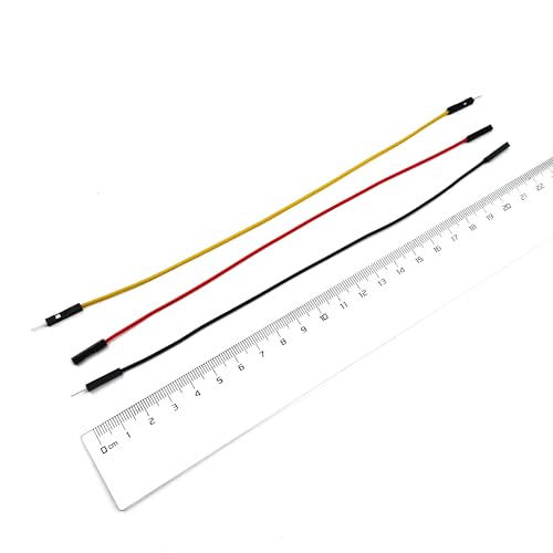 Breadboard Jumper Wires Cable kit Male Female Multicoloured Wire Compatible for Arduino Raspberry Pi Protoboard PCB Board (90PCS) ﻿