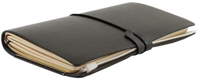 Voyager Refillable Notebook - Black (Traveler's Journal, Planner, Notebook)