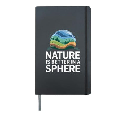 Project Ecosphere Making Education Science Experiment Hardcover Journal, Black