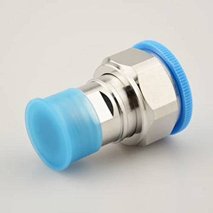 4.3-10 Mini Din Male to N Female Adaptor 4.3/10 Mini Din Male to N Female Adapter with Low PIM 160dBc - color: 4.3-10 Male to N Female