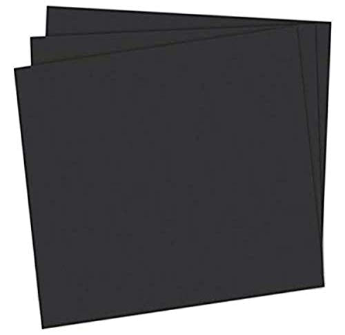School Smart Railroad Poster Board Paper, 22 x 28 Inches, 4-Ply, Black, Pack of 25 - color: Black, size: 4-Ply, Pack of 25