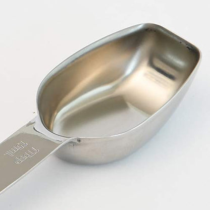 AllSpice Stainless Steel Double Sided Measuring Spoon- Teaspoon and Tablespoon - size: Tablespoon / Teaspoon