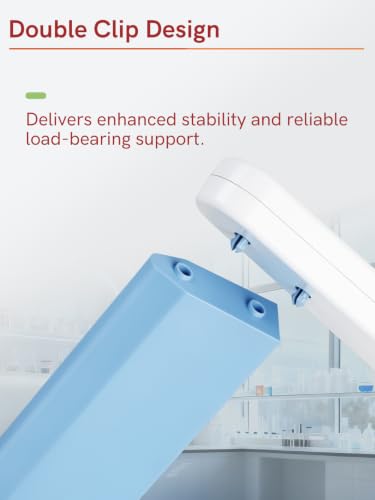 Lab Pipette Stand, Plastic Linear Pipette Holder, L Shape, Blue - color: Blue, size: L Shape