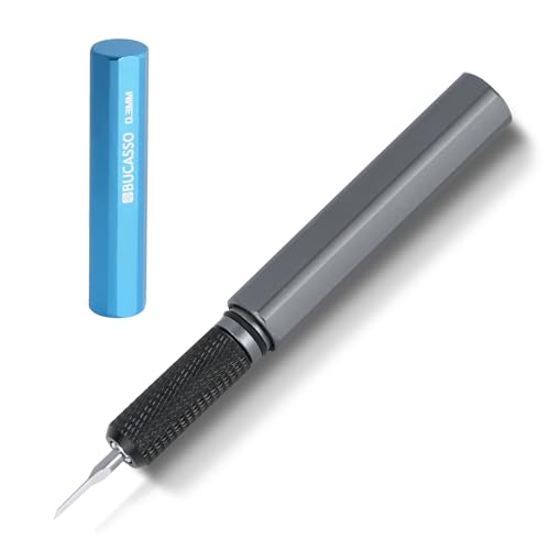 Model Scriber, Line Scriber with Tungsten Steel Blades, Model Scribing Tool for Modeling Hobby, RG Scale Model, Gundam Model Kit, Plastic Models, Resin GK Carved Engraved Lines (0.3MM) - size: 0.3MM