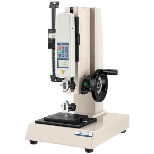 500N Force Gauge with Test Stand Wheel Operated 180mm Stroke