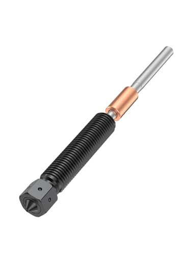 Creality K2 Plus Genuine E3D Obxidian High Flow Nozzle 0.6mm for for K2/K2 Pro/K2 Plus/Creality Hi, Multi-Channel Design for Extreme Speed & Ultimate Wear Resistance - size: E3D 0.6mm, style: K2/K2 Pro/K2 Plus/Hi
