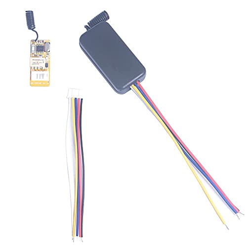 Micro Wireless Relay Switch, Momentary 433MHz RF DC 3.3-12V 5V - color: Mometary 433MHz