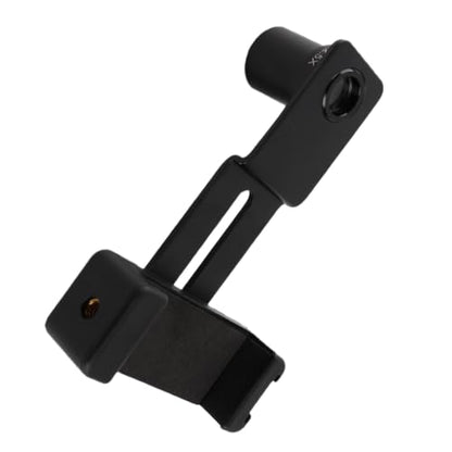 Microscope Lens Cellphone Adapter, Microscope Smartphone Camera Adapter Mount with 12.5X Eyepiece, for Eyepiece Tube 23.2mm, Fits Smartphones with a Width of 70 to 90mm