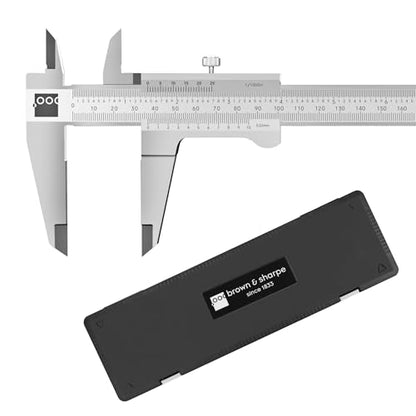 Brown & Sharpe 12 Inch Vernier Caliper, 0.001 Inch Resolution - size: 0.001"