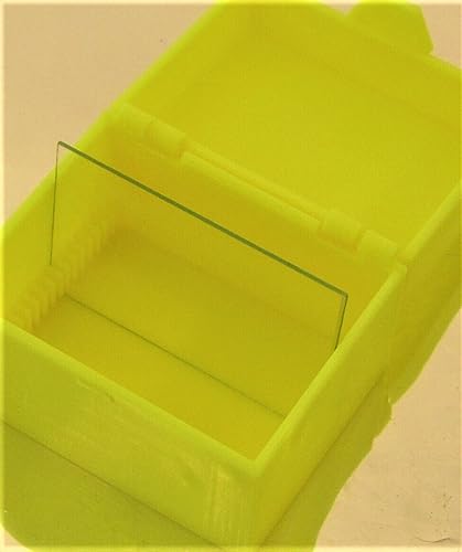 Storage Box for Large Microscope Slides 50 x 75 mm, 2" x 3" Glass Plate, 12 Place