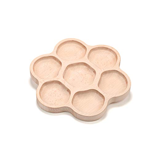 Yellow Door Natural Flower Tactile Tray, 6-Section