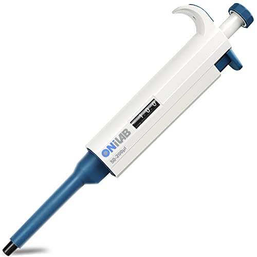 ONiLAB Single Channel Adjustable Pipettor, Micropipette 50-200μL - size: 50-200ul