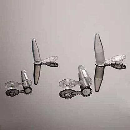 1.5ml Microcentrifuge Tube with Snap Cap, Polypropylene Graduated, Natural (Pack of 500)