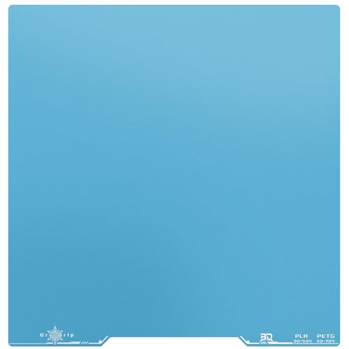 BIQU CryoGrip Pro Frostbite Build Plate for Voron 350 3D Printer - color: Frostbite-Blue, size: 356*356MM, style: Frostbite