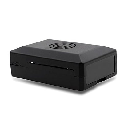 LoveRPi Active Cooling Media Center PC Case with Fan for Raspberry Pi 3 Model B+, Libre Computer Board, ASUS Tinker Board (Black)