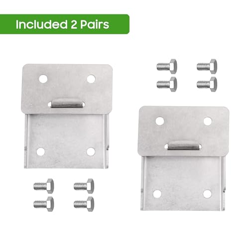 Golf Cart Seat Hinge Set for Yamaha G29 Drive, JW1-K8427-00 JW1-K8426-00 - style: For Yamaha G29