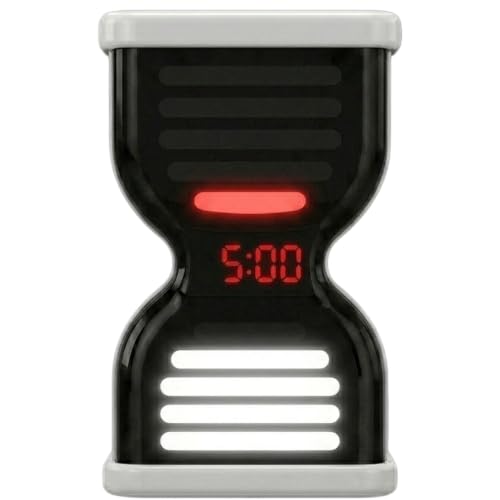 Pomodoro Timer for Productivity, Visual Countdown with Light Flow, Flip Timer 25/5 min, Custom Countdown Count-up, USB-C Rechargeable, Silent Study for Kids Students ADHD Gift Work Classroom Office - color: White