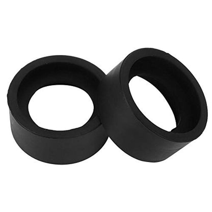 Oumefar 2 PCS Eyepiece Cover, Binoculars Eye Cups Standard Eyepiece Rubber Protector Eye Guards Cups to Reduce Impact 36mm Diameter Binoculars Parts Binocular Eye Cups(KP-H2 Flat