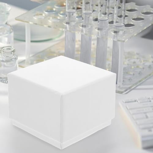 ULTECHNOVO Cardboard Freezer Box with Lid for Samples 2.95 X 2.95 X 1.96 in