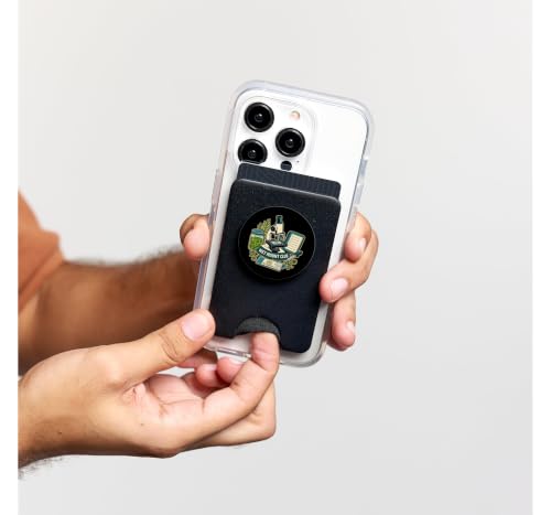 Wet Mount Club Microscopy Slide Preparation PopSockets PopWallet for MagSafe - style: Magnetic PopWallet