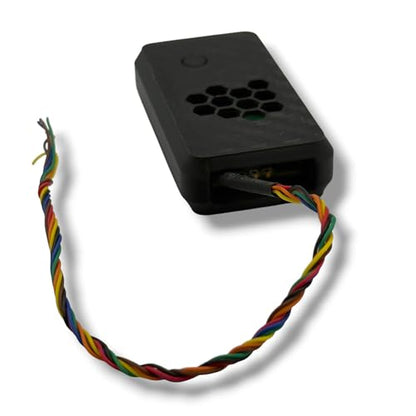 Protective Case Compatible with Raspberry Pi Pico Boards – Micro-USB Access & Passive Ventilation, Snap Case, Wire Access,Plastic (Carbon Black) - color: Carbon Black