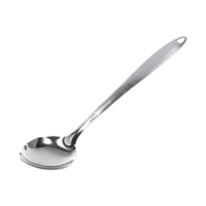 Chef Craft 10230 1-Piece Stainless Steel Solid Spoon,13-Inch - style: Solid Spoon