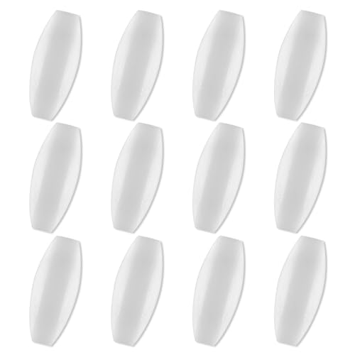 12Pcs PTFE Coated Magnetic Stir Bars, Olive Shape, Magnetic Stir Rod 5mm/0.20inch - size: 5mm/0.2 inch