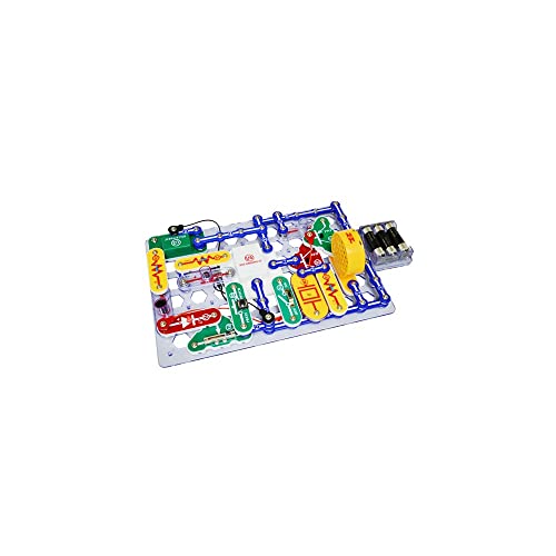 SNAP CIRCUITS 203 STEM Electronics Kit, 200+ Projects, Ages 8+