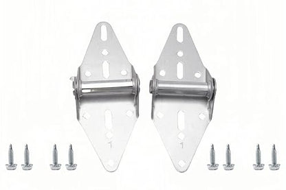 Garage Door Hinges #1 with Mounting Bolts 2 Packs+8Screws