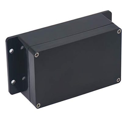 Project Box IP65 Waterproof Junction Box ABS Plastic Black Electrical Boxes DIY Electronic Project Case Power Enclosure with Fixed Ear, Black 6.22 x3.54 x2.36 inch - color: Black, size: 6.22"x3.54"x2.36"